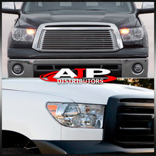 Load image into Gallery viewer, Toyota Tundra 2007-2013 / Sequoia 2008-2017 Factory Style Headlights Chrome Housing Clear Len Amber Reflector
