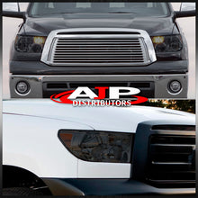 Load image into Gallery viewer, Toyota Tundra 2007-2013 / Sequoia 2008-2017 Factory Style Headlights Chrome Housing Smoke Len Amber Reflector
