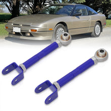 Load image into Gallery viewer, Nissan 240SX S13 S14 1989-1998 / 300ZX Z32 1990-1996 Rear Lower Adjustable Traction Control Arms Blue
