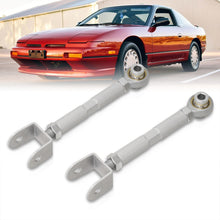 Load image into Gallery viewer, Nissan 240SX S13 S14 1989-1998 / 300ZX Z32 1990-1996 Rear Lower Adjustable Traction Control Arms Silver

