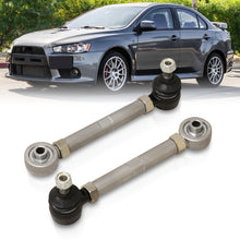 Load image into Gallery viewer, Mitsubishi Lancer EVO X 2008-2015 Rear Lower Adjustable Toe Control Arms Silver

