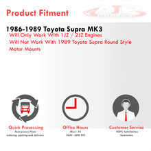 Load image into Gallery viewer, Toyota Supra MK3 1986-1989 1JZ 2JZ Squared Engine Motor Mount
