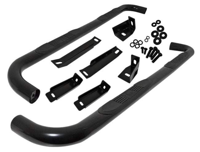 Bully GM Silverado/Sierra Extended Cab 07-2015 DR4 Side Step Bar Black