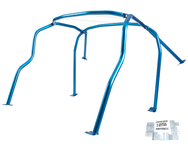 Scion FRS / Subaru BRZ / Toyota 86 2013-2020 6 Point Roll Cage Bar Blue
