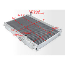 Load image into Gallery viewer, Toyota Supra JZA70 1986-1992 Manual Transmission Aluminum Radiator
