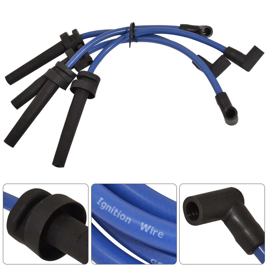 Mitsubishi Eclipse 95-99 Eclipse Turbo Spark Plug Wires Blue