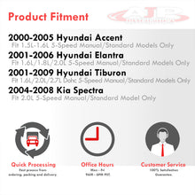 Load image into Gallery viewer, Hyundai Accent 2000-2005 / Tiburon 2001-2009 / Elantra 2001-2006 / Kia Spectra 2004-2008 5-Speed Short Shifter
