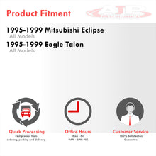 Load image into Gallery viewer, Eagle Talon 1995-1999 / Mitsubishi Eclipse 1995-1999 Rear Lower Strut Bar Blue
