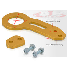Load image into Gallery viewer, Universal 10mm Rear Tow Hook Kit Gold
