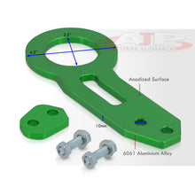 Load image into Gallery viewer, Universal 10mm Rear Tow Hook Kit Green
