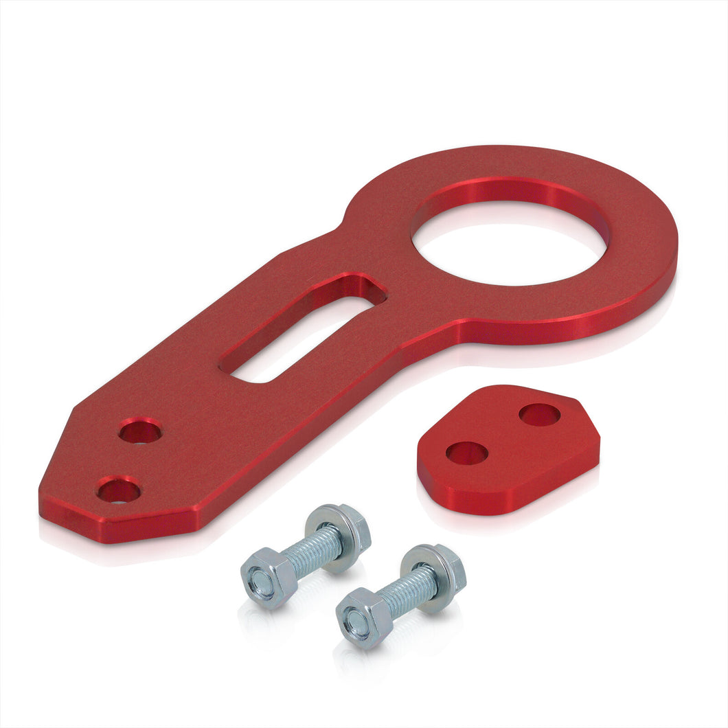 Universal 10mm Rear Tow Hook Kit Red