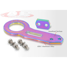 Load image into Gallery viewer, JDM Sport Universal Rear Tow Hook Kit Gen 1 Neo Chrome
