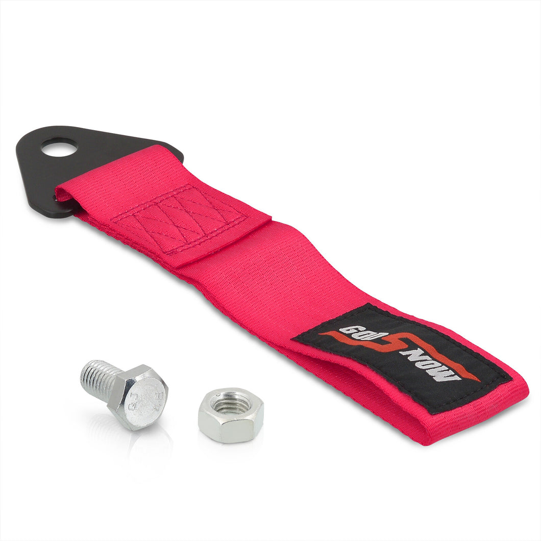 Universal Tow Hook Strap Pink