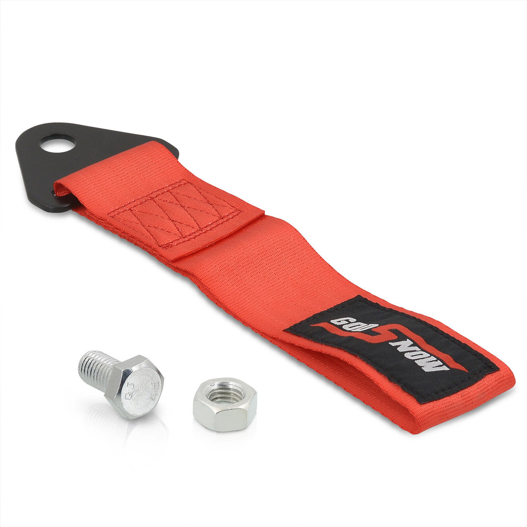 Universal Tow Hook Strap Red