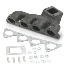 Load image into Gallery viewer, Acura Integra 1990-2001 / Honda Civic 1988-2000 / CRX 1988-1991 / Del Sol 1993-1997 B-Series B16 B18 B20 Top Mount Cast Iron Turbo Manifold
