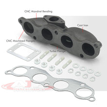 Load image into Gallery viewer, Acura RSX 2002-2006 / Honda Civic SI 2002-2011 T3/T4 Cast Iron Turbo Manifold
