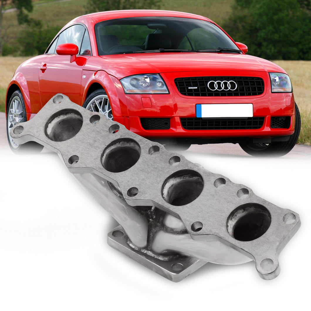 Audi A4 1996-2004 / TT 1998-2007 / Volkswagen Passat 1998-2005 / Golf GTI 1999-2005 / Jetta 1999-2005 1.8T T3 Stainless Steel Turbo Manifold
