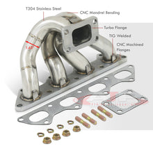 Load image into Gallery viewer, Eagle Talon 1990-1999 / Mitsubishi Eclipse 1989-1999 4G63T 2.0L T3 Stainless Steel Turbo Manifold (No Wastegate Flange)
