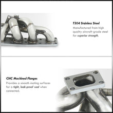 Load image into Gallery viewer, Ford Probe 1994-1997 / Mazda 626 1993-2002 / MX6 1993-1997 / Protégé 1993-2003 1.8L 2.0L T2 Stainless Steel Turbo Manifold
