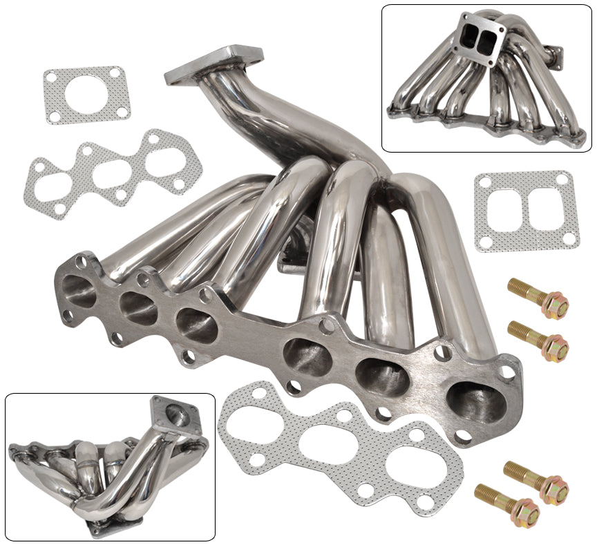 Lexus IS300 2001-2005 / Toyota Supra 1993-1998 2JZGTE 3.0L T4 Stainless Steel Turbo Manifold