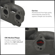 Load image into Gallery viewer, Volkswagen Beetle 1998-2005 / Cabrio 1995-2002 / Golf MK3 MK4 1985-2005 / Jetta MK3 MK4 1990-2005 / Passat B4 1990-1997 2.0L 8V 2.0L Cast Iron Turbo Manifold
