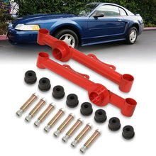 Load image into Gallery viewer, Ford Mustang 1979-2004 Rear Lower Control Arms Red (Excluding 1999-2004 Cobra)

