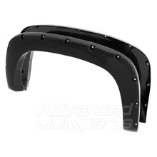 Load image into Gallery viewer, Chevrolet Silverado 1999-2006 / GMC Sierra 1999-2006 Front &amp; Rear Pocket Rivet Style Wheel Well Fender Flares Black
