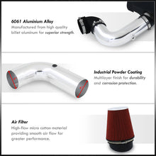 Load image into Gallery viewer, Dodge Ram 2500 3500 5.9L 2003-2007 Cold Air Intake Polished + Heat Shield
