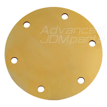 Load image into Gallery viewer, Universal 6 Bolt Steering Wheel Flat Horn Button Delete Plate 24K Gold
