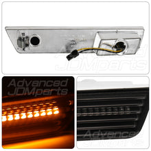 Load image into Gallery viewer, Dodge Challenger 2008-2014 / Charger 2011-2014 Amber LED Rear Side Marker Lights Smoke Len

