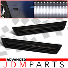 Load image into Gallery viewer, Dodge Challenger 2008-2014 / Charger 2011-2014 White LED Rear Side Marker Lights Smoke Len
