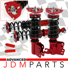 Load image into Gallery viewer, Nissan 240SX S14 1995-1998 Full Adjustable Coilover Dampers Red
