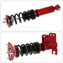 Load image into Gallery viewer, Nissan 240SX S14 1995-1998 Full Adjustable Coilover Dampers Red
