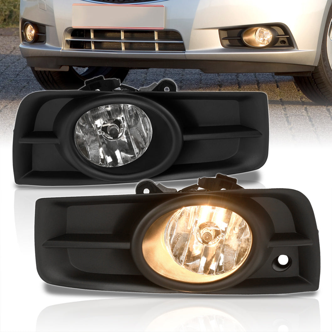 Chevrolet Cruze 2010-2014 Front Fog Lights Clear Len (Includes Switch & Wiring Harness)
