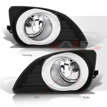 Load image into Gallery viewer, Toyota Camry 2010-2011 Front Fog Lights Clear Len (Includes Switch &amp; Wiring Harness)
