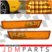 Load image into Gallery viewer, Dodge Challenger 2008-2014 Front Side Marker Lights Amber Len
