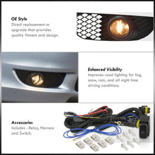 Load image into Gallery viewer, Mitsubishi Lancer 2008-2015 Front Fog Lights Clear Len (Includes Switch &amp; Wiring Harness)
