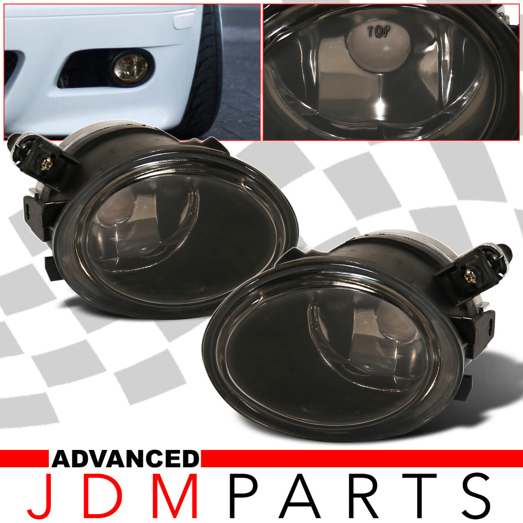 BMW 3 Series E46 M3 2001-2006 Front Fog Lights Smoked Len (No Switch & Wiring Harness)