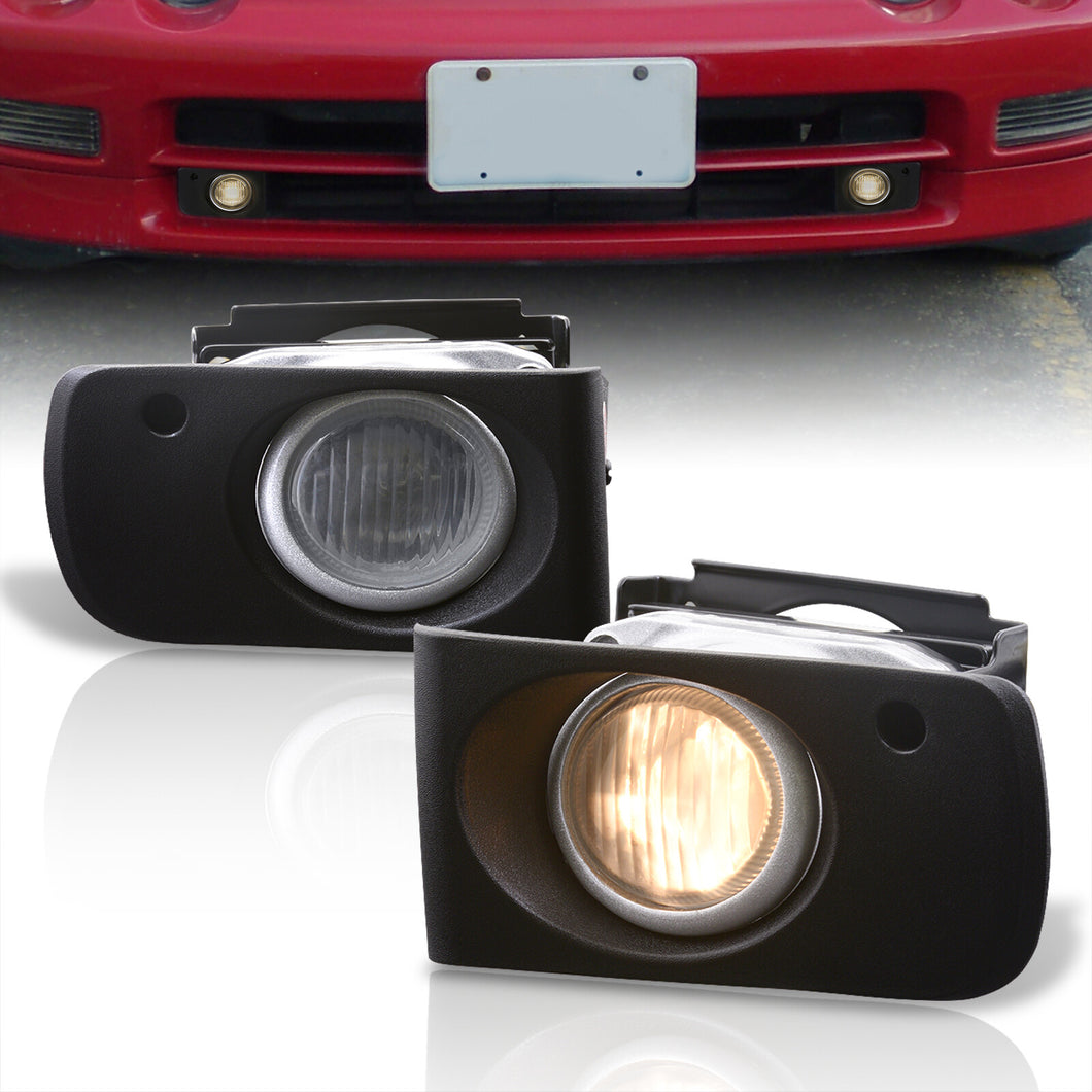 Acura Integra 1994-1997 Front Fog Lights Clear Len (Includes Switch & Wiring Harness)