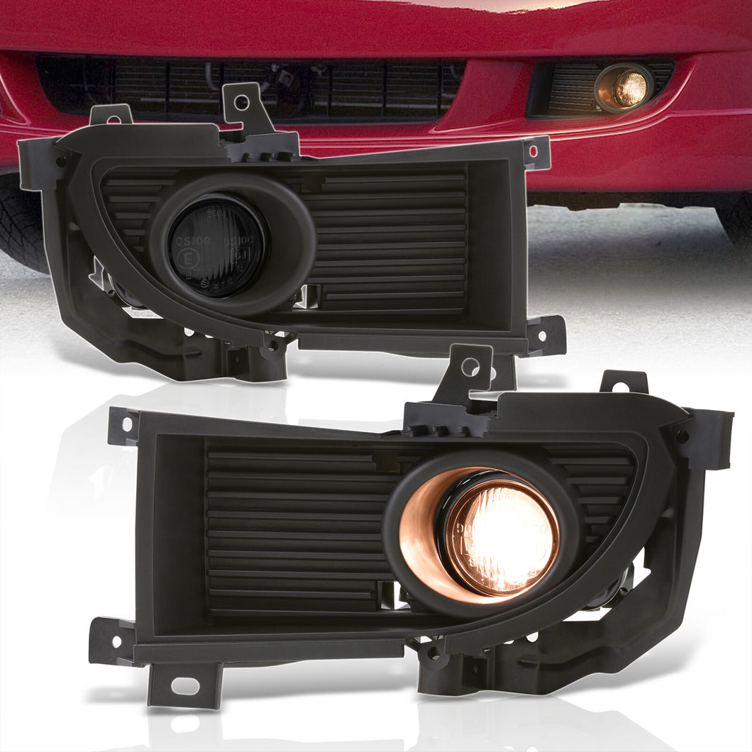 Mitsubishi Lancer Ralliart 2004-2006 Front Fog Lights Smoked Len (Includes Switch & Wiring Harness)