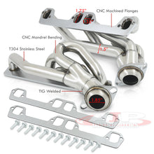 Load image into Gallery viewer, Dodge Ram 1500 2500 3500 1994-2002 / Durango 1998-2003 / Dakota 1997-2004 5.2L 5.9L V8 Stainless Steel Exhaust Header (Without EGR)
