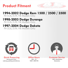 Load image into Gallery viewer, Dodge Ram 1500 2500 3500 1994-2002 / Durango 1998-2003 / Dakota 1997-2004 5.2L 5.9L V8 Stainless Steel Exhaust Header (Without EGR)

