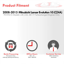 Load image into Gallery viewer, Mitsubishi Lancer EVO X 2008-2015 Silicone Radiator Hoses Black

