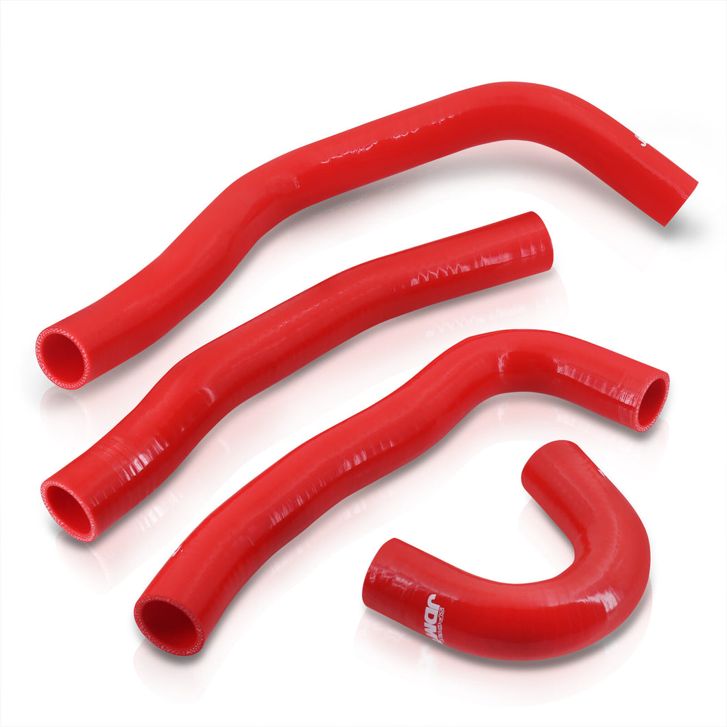 Mitsubishi Lancer EVO X 2008-2015 Silicone Radiator Hoses Red