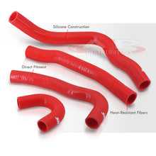Load image into Gallery viewer, Mitsubishi Lancer EVO X 2008-2015 Silicone Radiator Hoses Red
