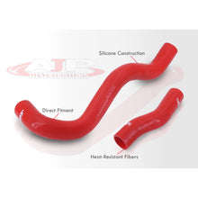 Load image into Gallery viewer, Infiniti G35 2003-2007 / Nissan 350Z 2003-2009 VQ35DE Silicone Radiator Hoses Red
