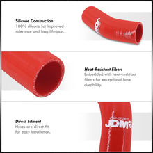 Load image into Gallery viewer, Toyota 86 2013-2021 / Scion FRS 2013-2016 / Subaru BRZ 2013-2021 Silicone Radiator Hoses Red
