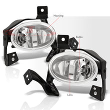 Load image into Gallery viewer, Honda CRV 2010-2011 Front Fog Lights Clear Len (Includes Switch &amp; Wiring Harness)
