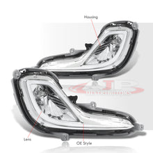 Load image into Gallery viewer, Hyundai Accent / Verna / Solaris 2012-2014 Front Fog Lights Clear Len (Includes Switch &amp; Wiring Harness)
