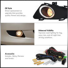 Load image into Gallery viewer, Mazda 6 2003-2005 Front Fog Lights Clear Len (Includes Switch &amp; Wiring Harness)
